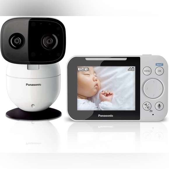 Panasonic Black and White Baby Monitor Set